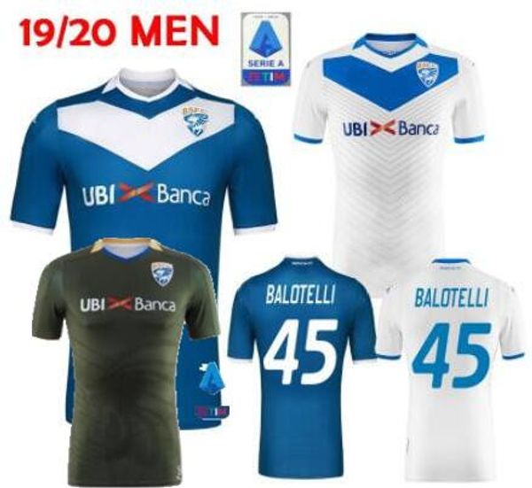 

Balotelli 19 20 Brescia Calcio SOCCER JERSEYS 2019 HOME AWAY THIRD Magnani Tonali Donnarumma Ayé maglietta Morosini football shirts