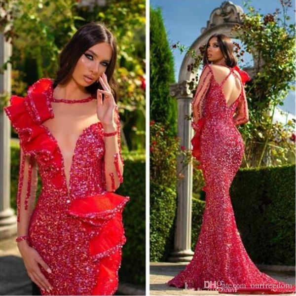 

кѬанй sparkly Ѭђалка вееѬние пла sheer neck  длиннм Ѭђкавом  обоѬками arabic пѬом п, Black;red