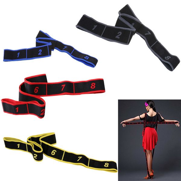

new professional girl yoga belt gymnastics supplies latin trainer stretch resistance band training belt fitness elastic band