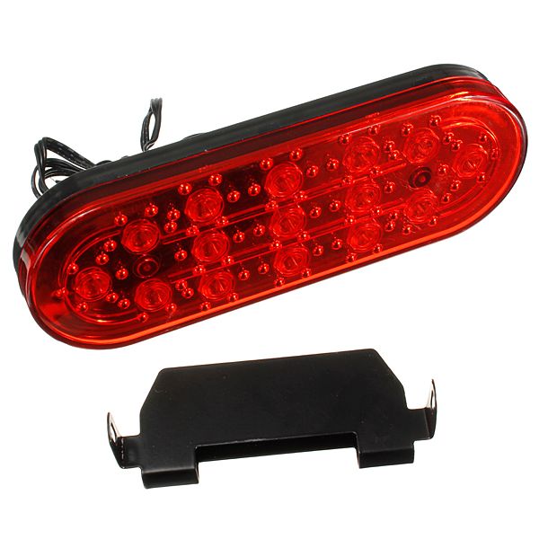 

12v 15 led car rear strobe tail brake sdrl slight fog flashing lamp