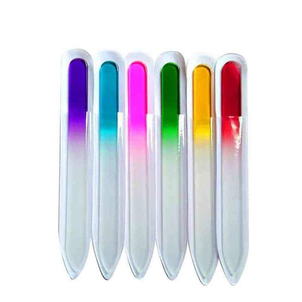 

hobbylane 6 colors 140*12*3mm crystal polishing nail file nail file buffer tools manicure files professional drop