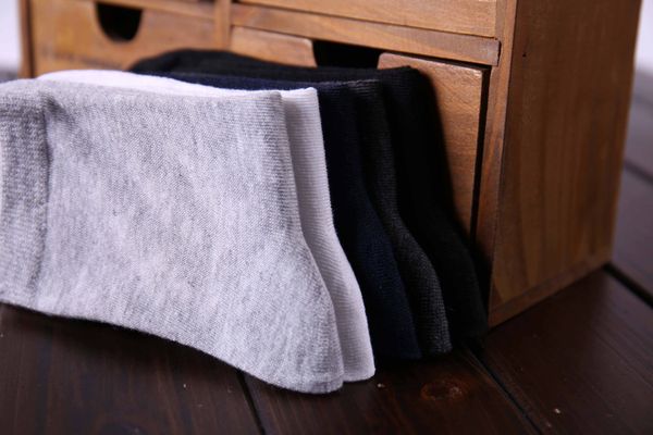 

мужские официальные носки, дезодорант, 8шт / много, пот доказательство, молодые люди, хлопок, продажа, цвет soild, бесплатная доставка, Black