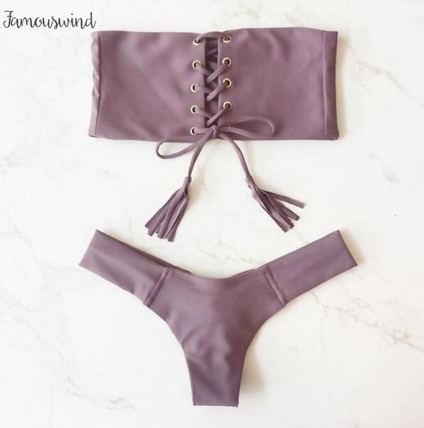 

2019 bikini set bathing swimwear swimsuit women suit chest bandage bikini off shoulder beach wear biquini, White;black