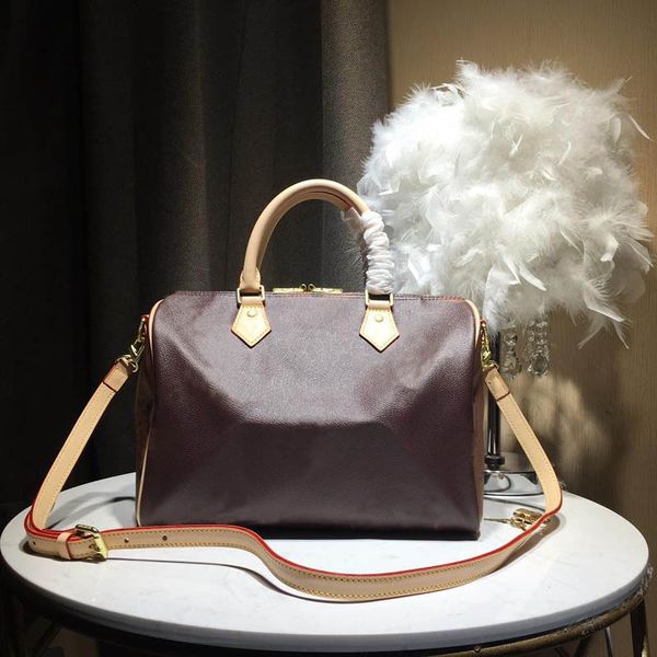 

Speedy 30 Последний стиль женщины Подушка Сумки Роскошные Модные Сумки На Ремне, Боль