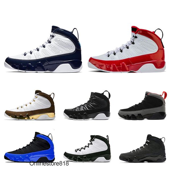 

basketball shoes 9s leather white red blue bred og space jam unc 9 running shoes breathable sports sneaker mens trianers