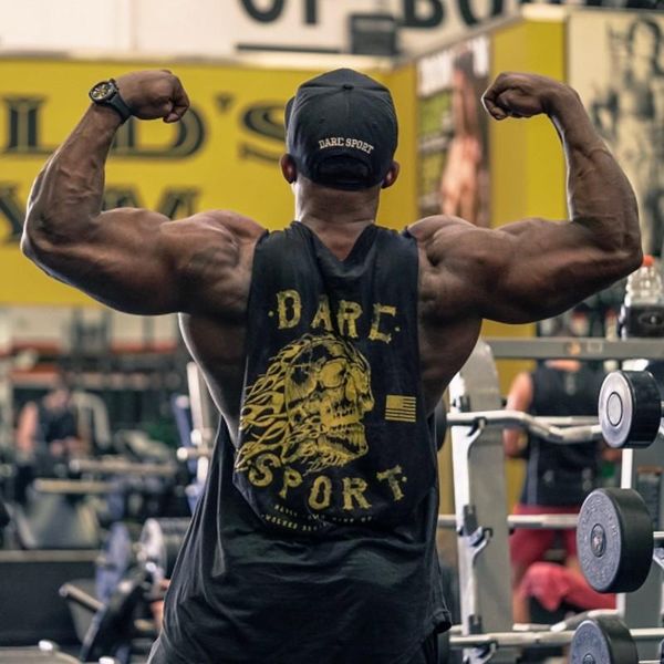 

new brand mens sleeveless t shirts summer cotton slim men tank gyms clothing bodybuilding shirt golds fitness elegant, White;black