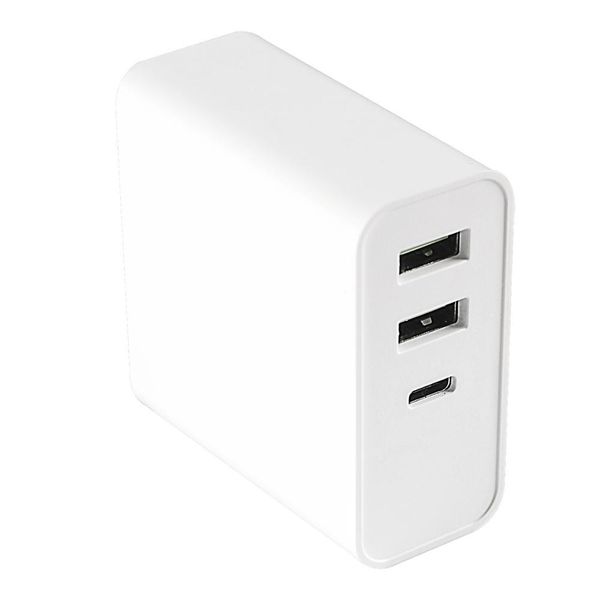 

bakeey 45w 57w type c dual usb quick charger 3.0 pd power charger usb charger eu plug portable fast chargering mobile phone