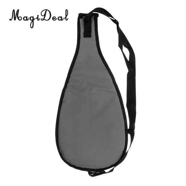 

magideal nylon kayak paddle carry bag canoe board protector cover gray