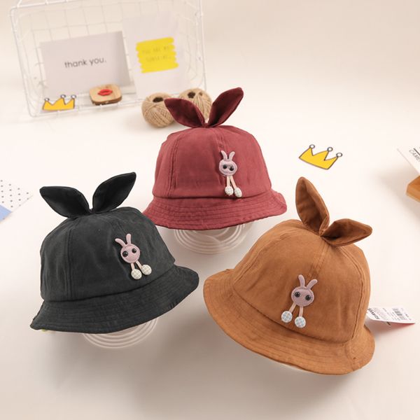

baby hat fall boy shade spring and autumn cute korean version of the tide, Yellow