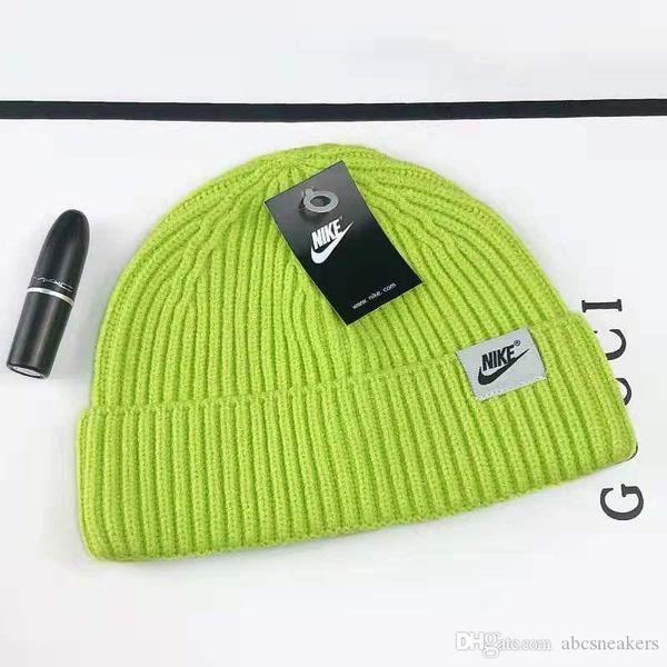 

new 2020 wholesale autumn winter hats for women men brand fashion beanies skullies chapeau caps cotton wool cap, Black