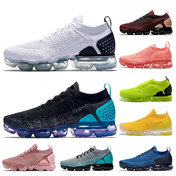 

breathable tns fk 2.0 women mens running shoes knit multi-color zebra team red orbit volt racer blue pink tn plus trainers sneakers