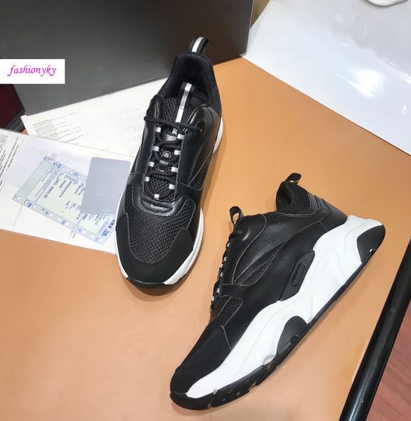 

2020selling calfskin 3 meters material men's and women's fashion casual shoes 36-45 n25, Black