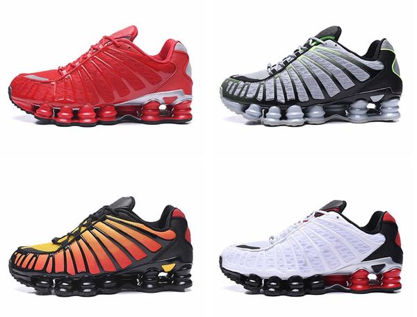 

running shoes for mens tl sunrise university red clay orange lime blast triple black famous mens athletic sports sneakers size 40-46