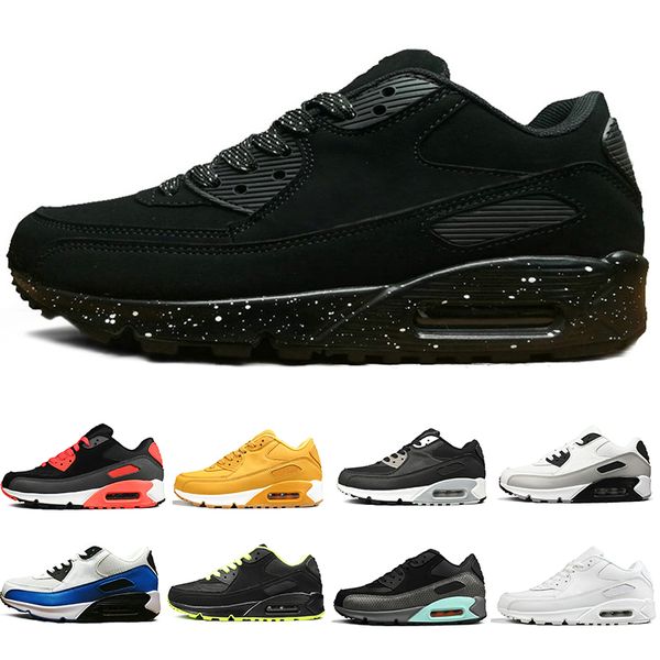 

New Arrival 90 Running Shoes For Men Women Triple Black White Red jogging Outdoor 90s Mens Trainers Designer Sports Sneakers Size 36-45