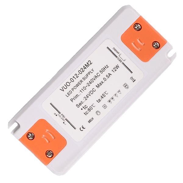 

12w 0.5 a 24v no strobe constant voltage ultra thin power led driver