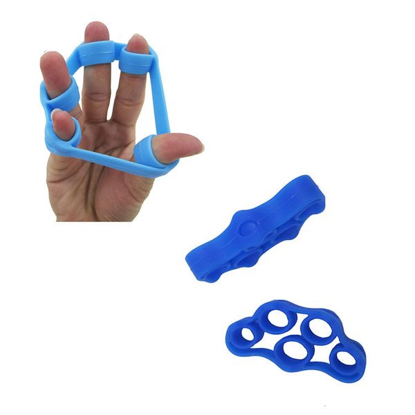 

2020 new hand resistance band yoga exercisers finger stretcher exerciser grip strength wrist exercise finger trainer 3 color