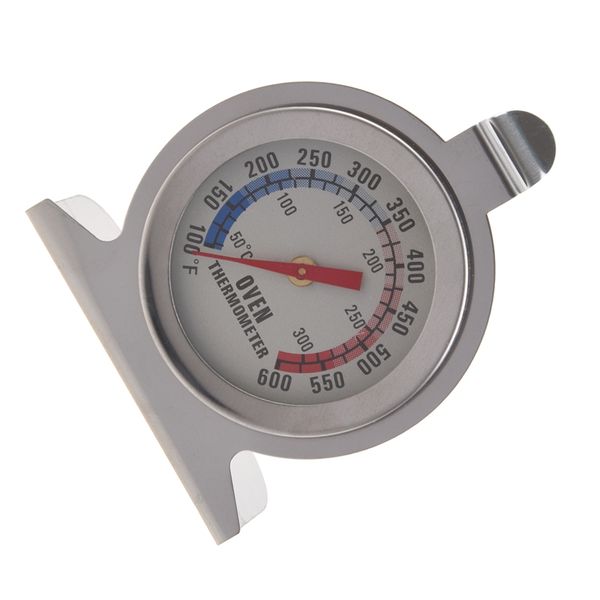 

stainless steel oven thermometer - hang or stand in oven