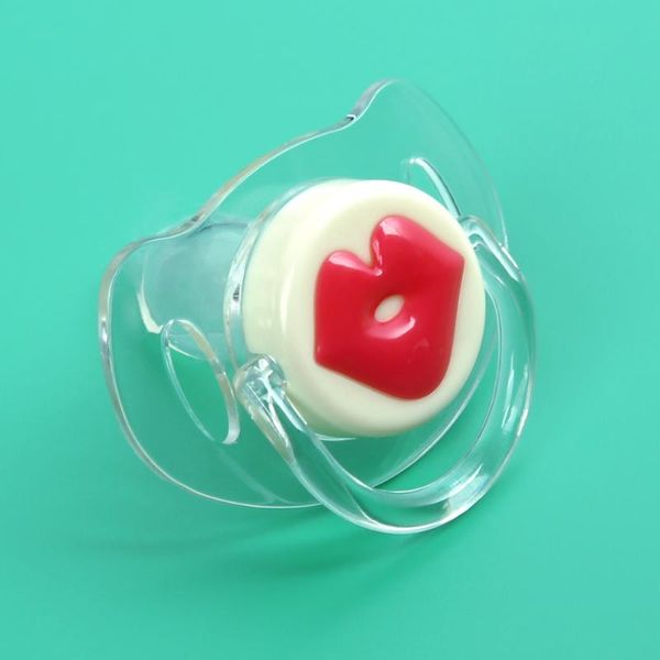 

1pc baby pacifiers silicone funny baby nipples teeth soothers pacifiers