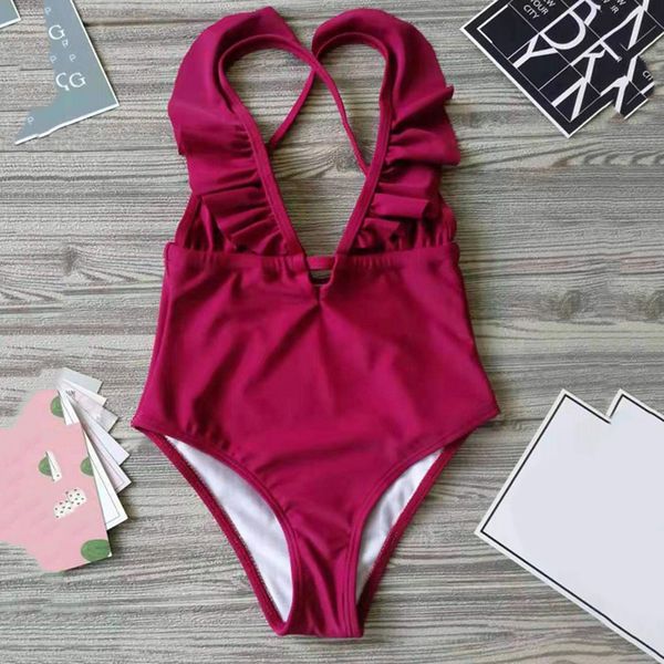 

fashion backless children's one-piece swimsuits printed children swimwear for girls summer bikini beach bathing bodysuits