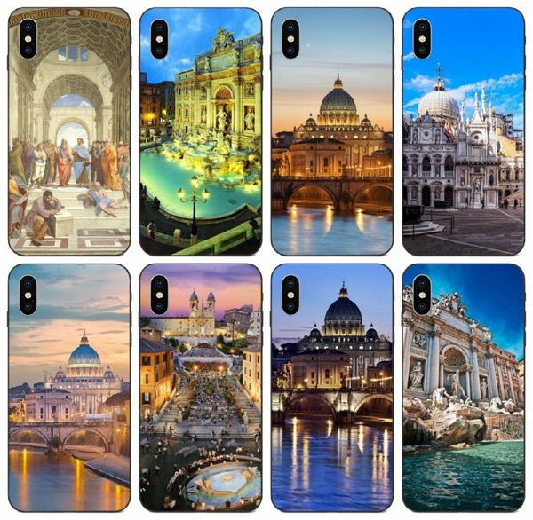 

tongtrade] идеальный ватикан рим италия красочные cute чехол для iphone 11 pro max x xs 8s 7s 6s 5s 4s samsung a8 s9 xiaomi 8 9 case