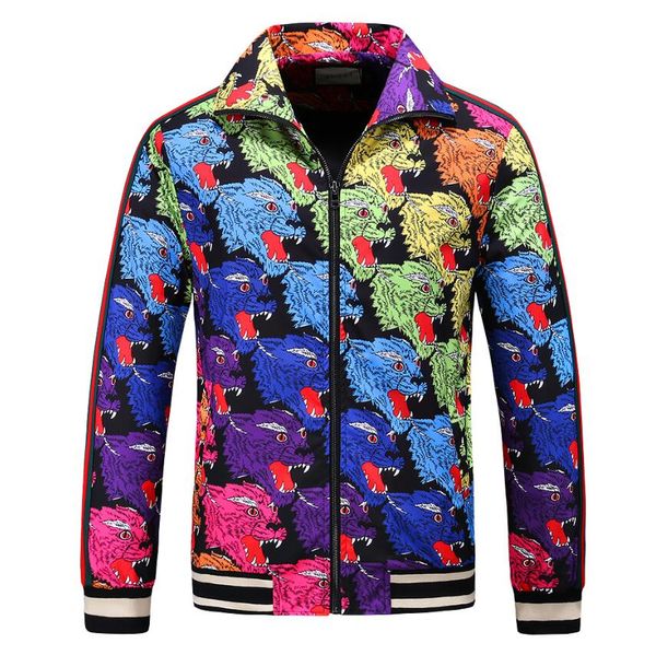 

2020 men's jacket new men's polo jacket and sweatshirt cautumn winter asual medusa casual men's jacket 024, Black;brown