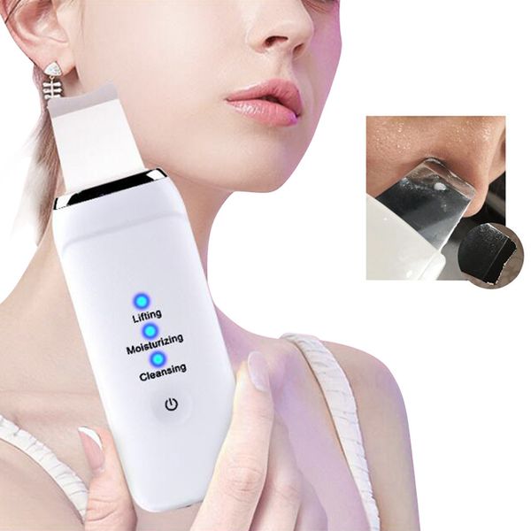

dropshipping face cleaning ultrasonic deep machine ultrasonic skin scrubber cleaner vibration blackhead removal exfoliating pore