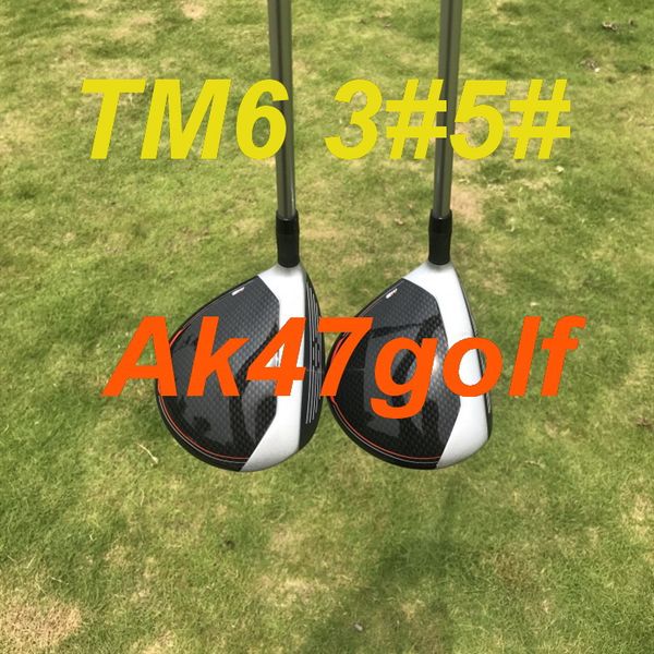 

2019 new golf fairway woods tmm6 woods 3#5# with graphite fukuki shaft headcover 2pcs golf clubs