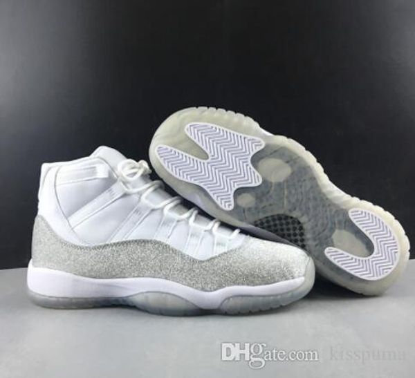 

jumpman 11 11s mens basketball shoes 11 low wmns metallic silver designer sports women sneakers