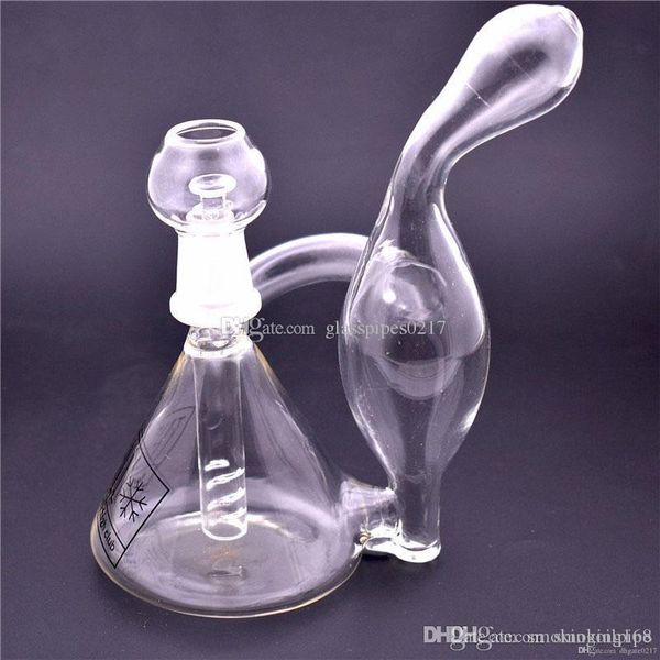 preço FÁBRICA mini-bubbler bong fumar cachimbos de tubo de água tubo de reciclagem coador de óleo de cera copo rig fumando narguilé com a bacia 14 milímetros DHL livre