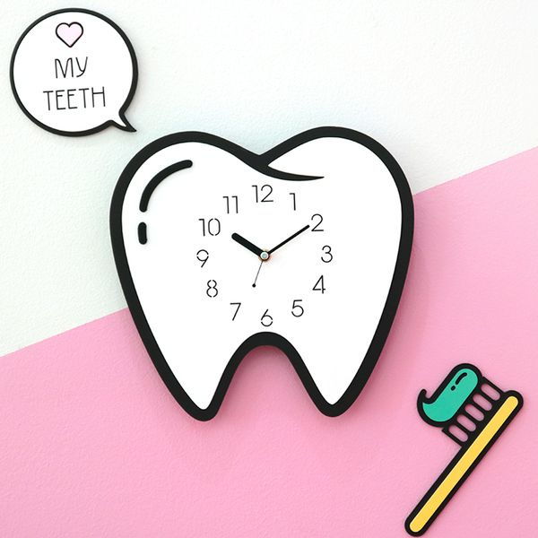 

3d wall clock kids for living room modern personality creative fashion mute clock cartoon bedroom watch children klok decor sc41