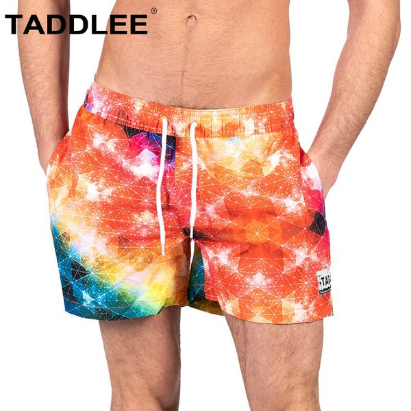 

taddlee brand swimwear men swimming boxer trunks beach wear board shorts swimsuits man quick drying bathing suits boardshorts