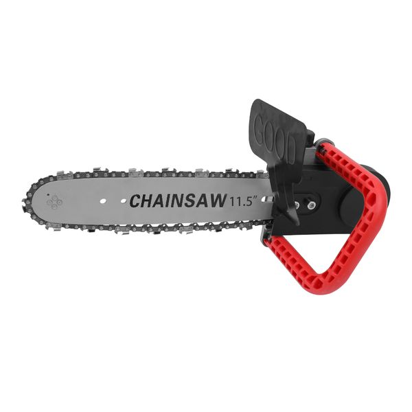 

11.5 inch chainsaw refit conversion kit chainsaw bracket set change angle grinder into chain saw woodworking power tool