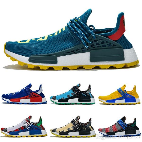 

2018 new human race pharrell williams x men's & women's discount fashion sport shoes eur 36-45