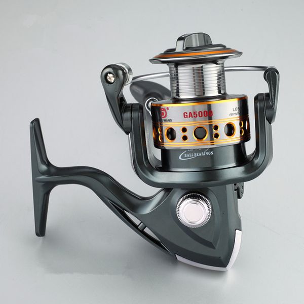 

ga1000-6000 spinning fishing reel handle carp fishing reels replacement aluminum spools all meta folding handle solid body