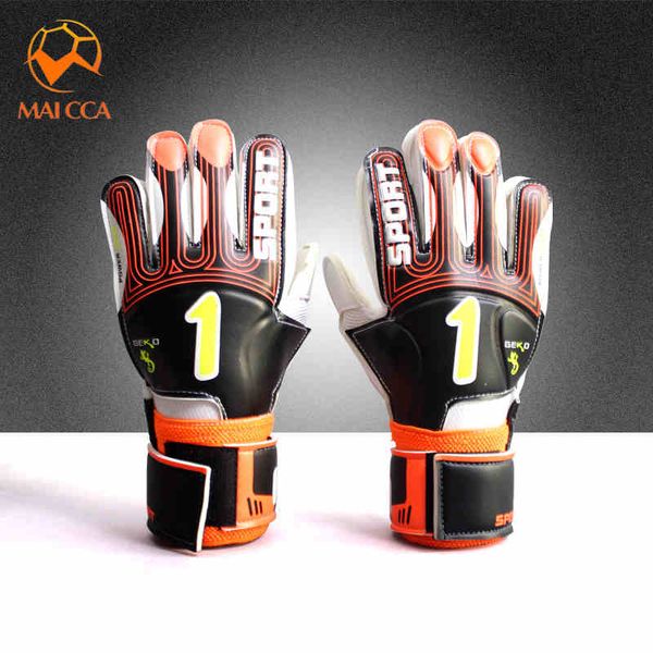 

Профессиональный вратарь перчатки защита пальцев 4 мм утолщенной латекс мягкие PU