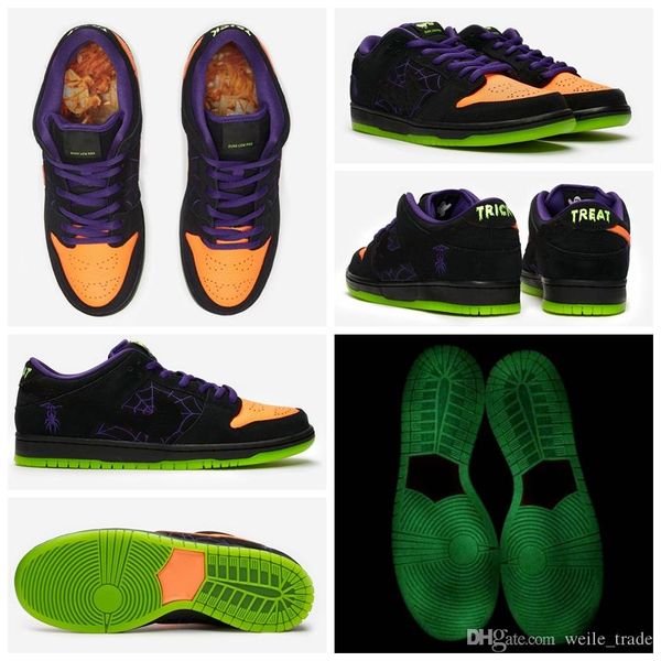 

sb dunk low night of mischief black total orange court purple volt triple men women running shoes trainers sports sneakers des chaussures