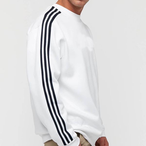 

sport brand hoodie mens hoodies sweatshirts 3 stripes designer hoodie fashion tide luxury mens clothing hooded printed letter 3pvqc, Black