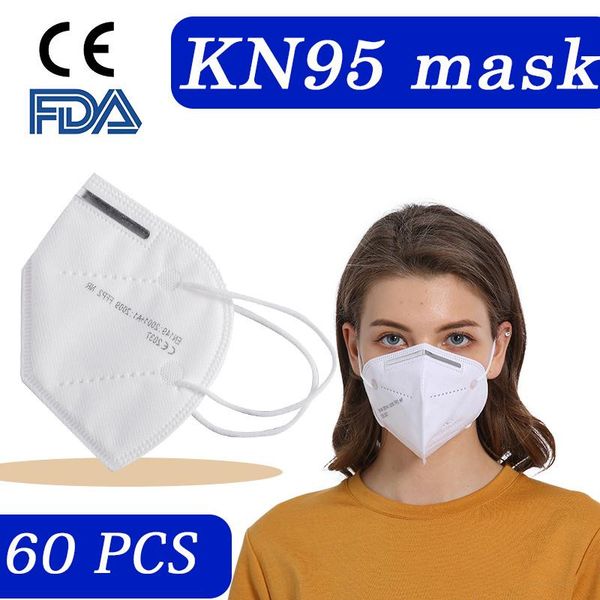 

kn95 mask kn95 face masks 60 pcs disposable face mask ,g dhl ce/fda proven