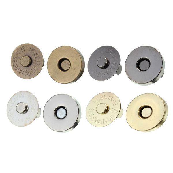 

5pcs/lot 18mm magnetic snap fasteners press stud sewing leather button, Blike;white