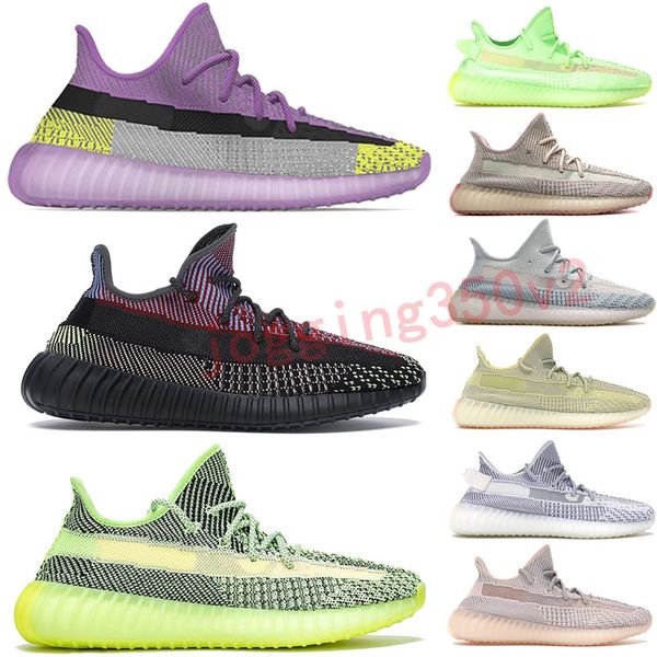 

2019 Kanye west yeshaya yechei citrin cloud белый черный статический lundmark светоотражающие мужчины кроссовки глина истинная форма женщины тренер кроссовки