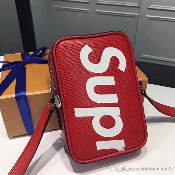 

authentic shoulder backpack sport outdoor packs bag men women with original box authentic material black red final version 2018 new