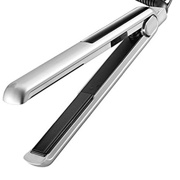 

450f touch-screen flat iron hair straightener professional fast electric straightening ceramic titanium plate styling tools, Black