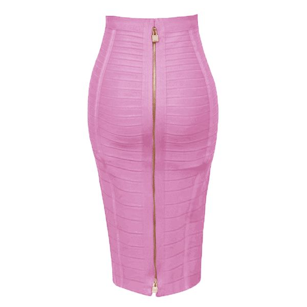 

13colors women summer fashion black red beige bandage skirt 2019 knitted elastic sweet pencil skirt