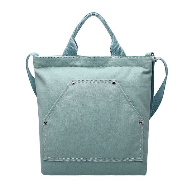 

kpop style canvas shoulder bag multicolor women handbags big tote casual leisure messenger bags high capacity ladies hand bag