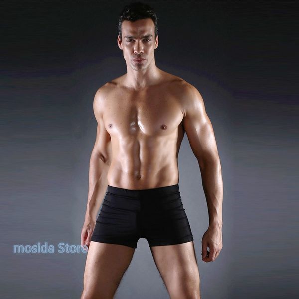 

men's swimwear 100pcs 2021 competitive fashion boxer swim trunks swimsuit