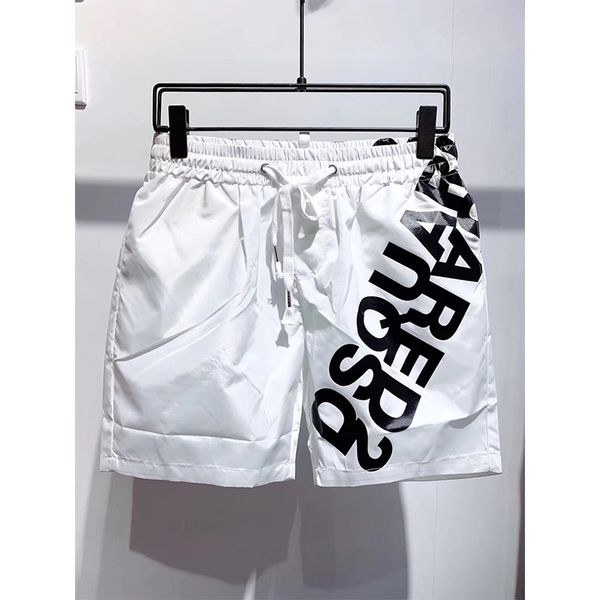 

2020 men's d2 shorts men fashion knee length luxury printing shorts men's short pants black mens brand beach shorts sweatpants