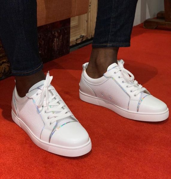 

белые сетчатые кожаные кроссовки с низким верхом мужские красные нижние туфли, летние низкие верхние женские скейтборды для ходьбы лучший по, Black