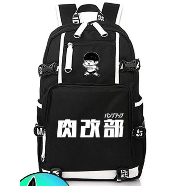 

mobu saiko hyaku backpack mob psycho 100 day pack school bag cartoon packsack laprucksack sport schoolbag outdoor daypack