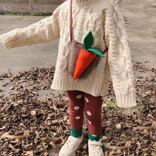 

2020 new style vegetable pumpkin carrot eggplant bags kid crossbody bag children mini small shoulder bag cute casual satchel