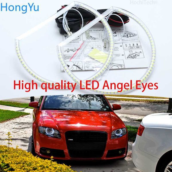 

for a4 s4 4 2005 2006 2007 2008 2009 super bright white color 3528 smd led angel eyes kit daytime running light drl